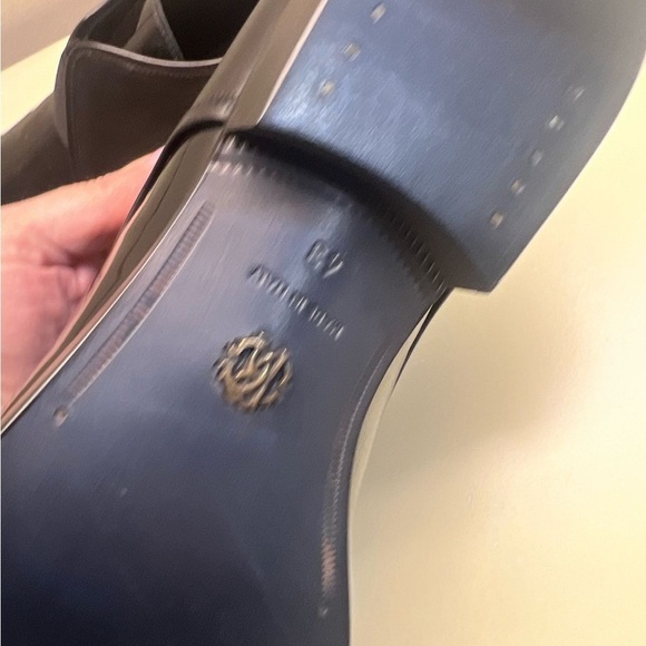 NWT Roberto CAVALLI Men\'s Black Leather Dress Shoes main image 4